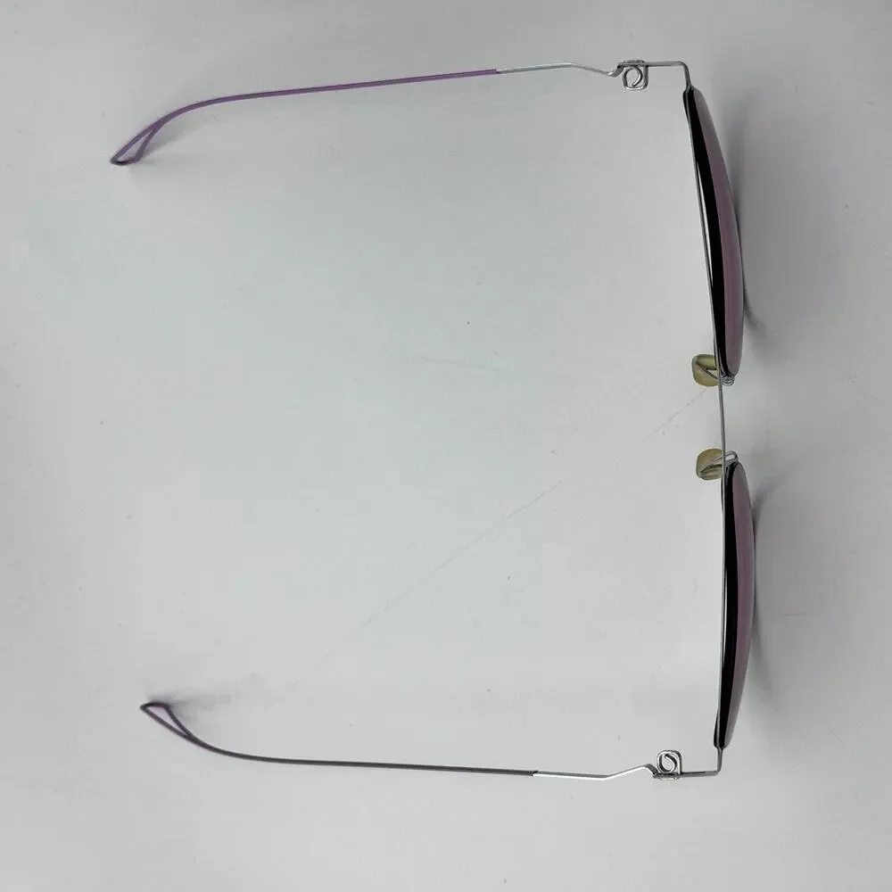 Mykita x Bernard Willhelm Sunglasses NAT C81 Col. 874 Chrome Aviator Frame 57mm